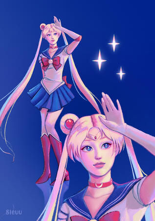 Sailor Moon Fanart - September 2023